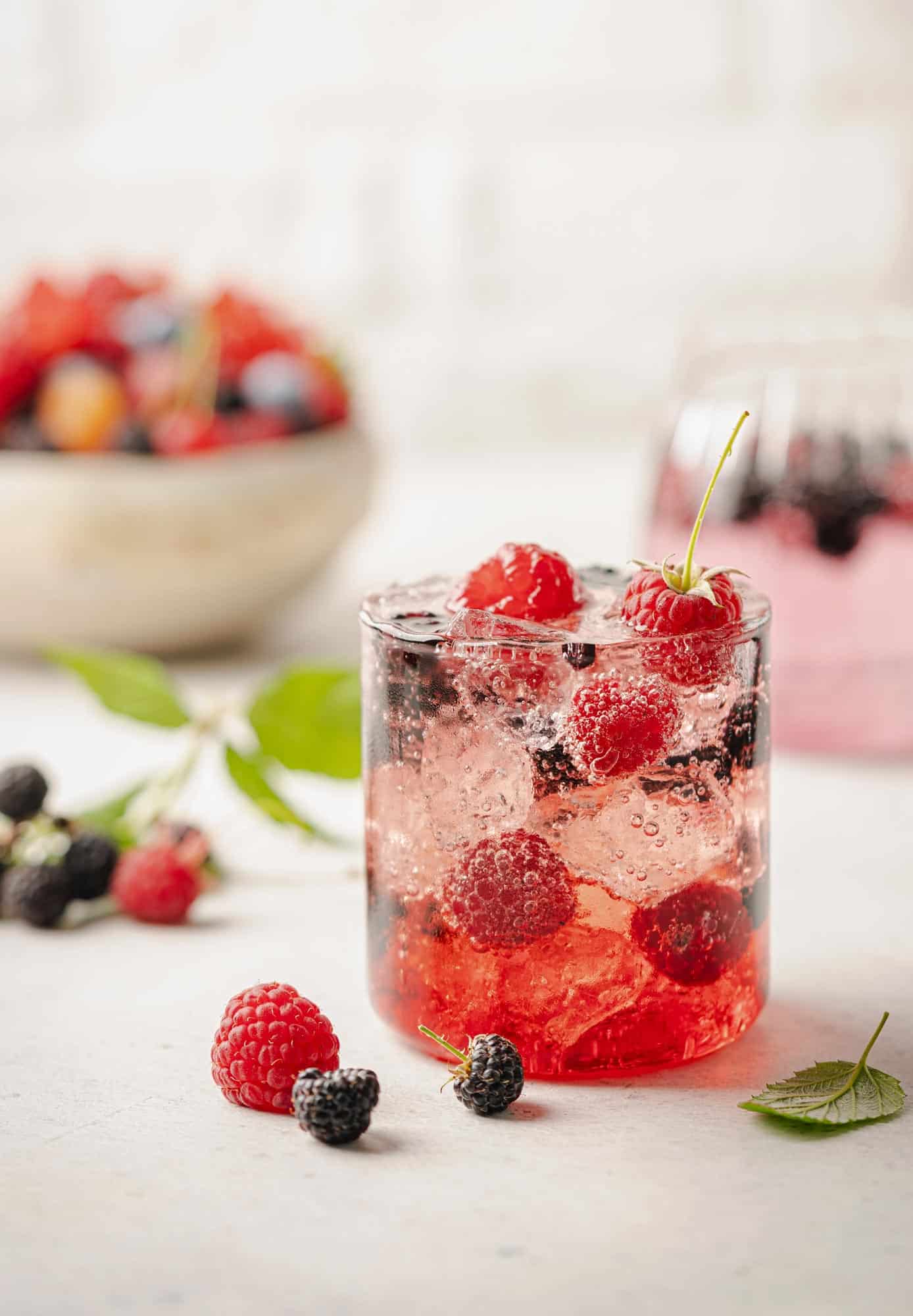 Rosé Berry Spritz